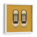 Chucks negros - Vision Grasp Art | Cuadro decorativo de Canvas Lab