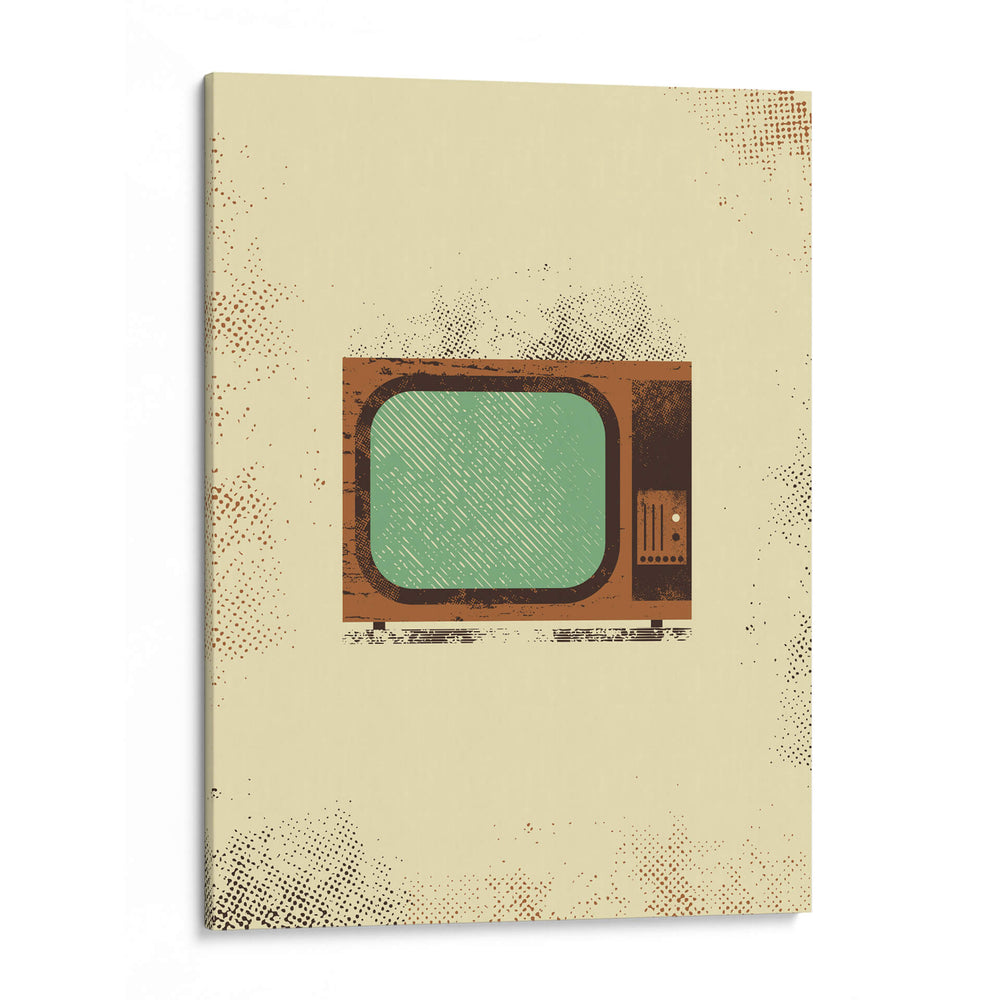 Televisor Vintage - Vision Grasp Art | Cuadro decorativo de Canvas Lab