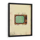 Televisor Vintage - Vision Grasp Art | Cuadro decorativo de Canvas Lab
