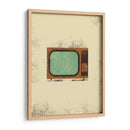 Televisor Vintage - Vision Grasp Art | Cuadro decorativo de Canvas Lab