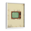 Televisor Vintage - Vision Grasp Art | Cuadro decorativo de Canvas Lab