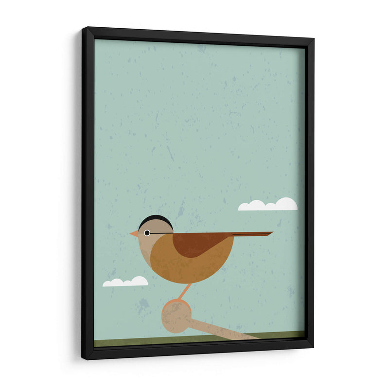 Gorrión listo para volar - Vision Grasp Art | Cuadro decorativo de Canvas Lab