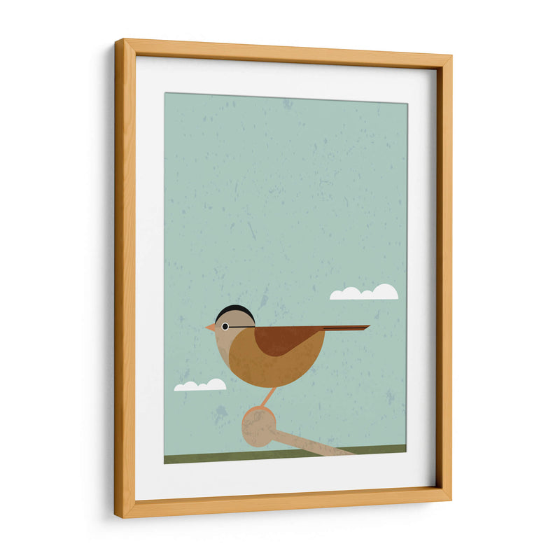 Gorrión listo para volar - Vision Grasp Art | Cuadro decorativo de Canvas Lab