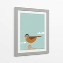 Gorrión listo para volar - Vision Grasp Art | Cuadro decorativo de Canvas Lab