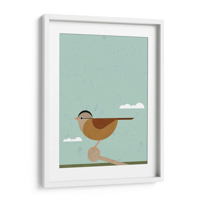 Gorrión listo para volar - Vision Grasp Art | Cuadro decorativo de Canvas Lab