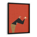 Mesero sonriente - Vision Grasp Art | Cuadro decorativo de Canvas Lab