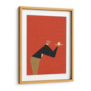 Mesero sonriente - Vision Grasp Art | Cuadro decorativo de Canvas Lab