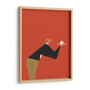 Mesero sonriente - Vision Grasp Art | Cuadro decorativo de Canvas Lab