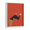 Mesero sonriente - Vision Grasp Art | Cuadro decorativo de Canvas Lab