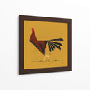 Gallo cúbico - Vision Grasp Art | Cuadro decorativo de Canvas Lab