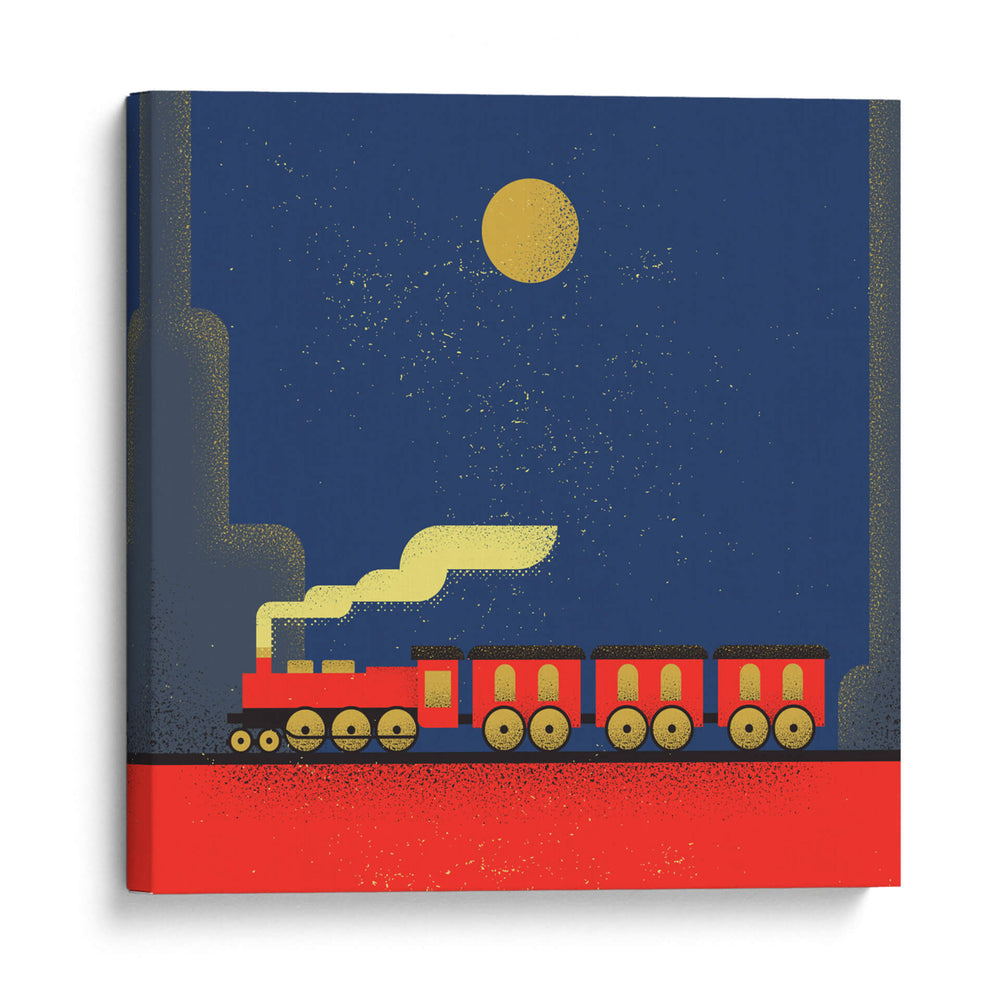 Tren de medianoche - Vision Grasp Art | Cuadro decorativo de Canvas Lab