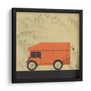 Camión naranja - Vision Grasp Art | Cuadro decorativo de Canvas Lab