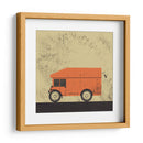 Camión naranja - Vision Grasp Art | Cuadro decorativo de Canvas Lab
