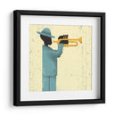 Músico de jazz - Vision Grasp Art | Cuadro decorativo de Canvas Lab