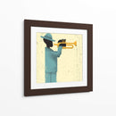 Músico de jazz - Vision Grasp Art | Cuadro decorativo de Canvas Lab