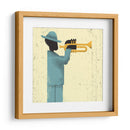 Músico de jazz - Vision Grasp Art | Cuadro decorativo de Canvas Lab