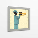 Músico de jazz - Vision Grasp Art | Cuadro decorativo de Canvas Lab