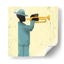 Músico de jazz - Vision Grasp Art | Cuadro decorativo de Canvas Lab