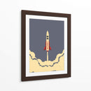 Cohete sobre el cielo - Vision Grasp Art | Cuadro decorativo de Canvas Lab