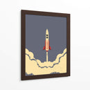 Cohete sobre el cielo - Vision Grasp Art | Cuadro decorativo de Canvas Lab
