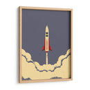 Cohete sobre el cielo - Vision Grasp Art | Cuadro decorativo de Canvas Lab