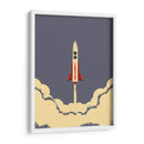 Cohete sobre el cielo - Vision Grasp Art | Cuadro decorativo de Canvas Lab