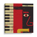 Perfil de jazz - Vision Grasp Art | Cuadro decorativo de Canvas Lab