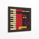 Perfil de jazz - Vision Grasp Art | Cuadro decorativo de Canvas Lab