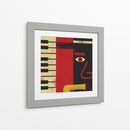Perfil de jazz - Vision Grasp Art | Cuadro decorativo de Canvas Lab