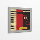 Perfil de jazz - Vision Grasp Art | Cuadro decorativo de Canvas Lab