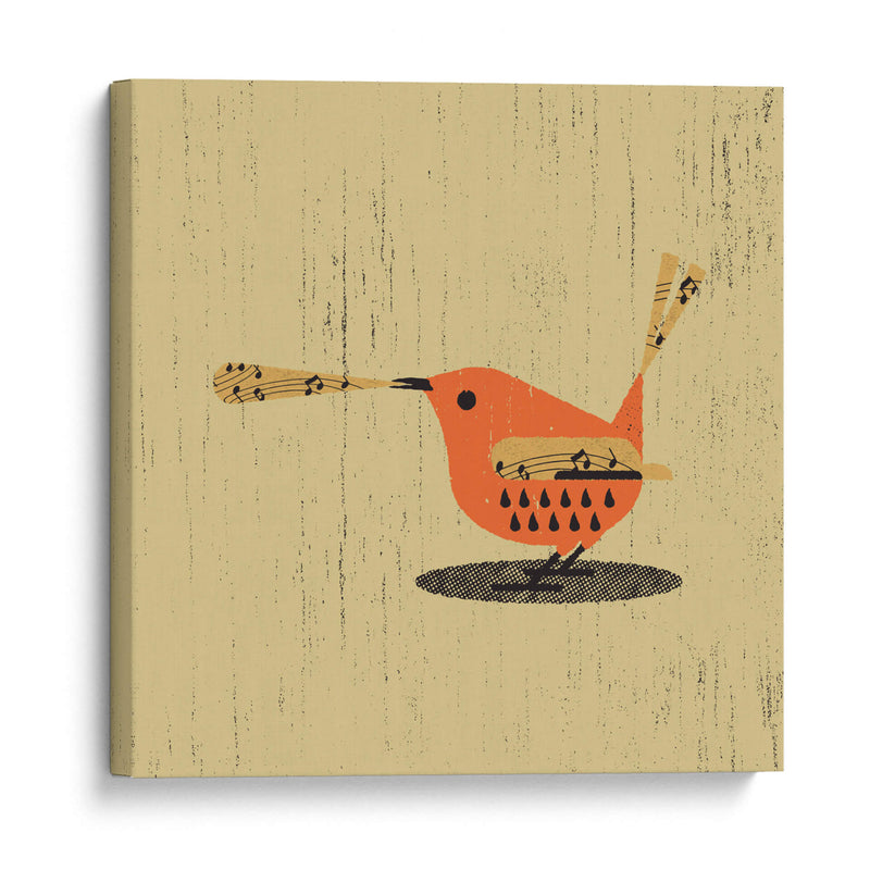 Pájaro cantor - Vision Grasp Art | Cuadro decorativo de Canvas Lab