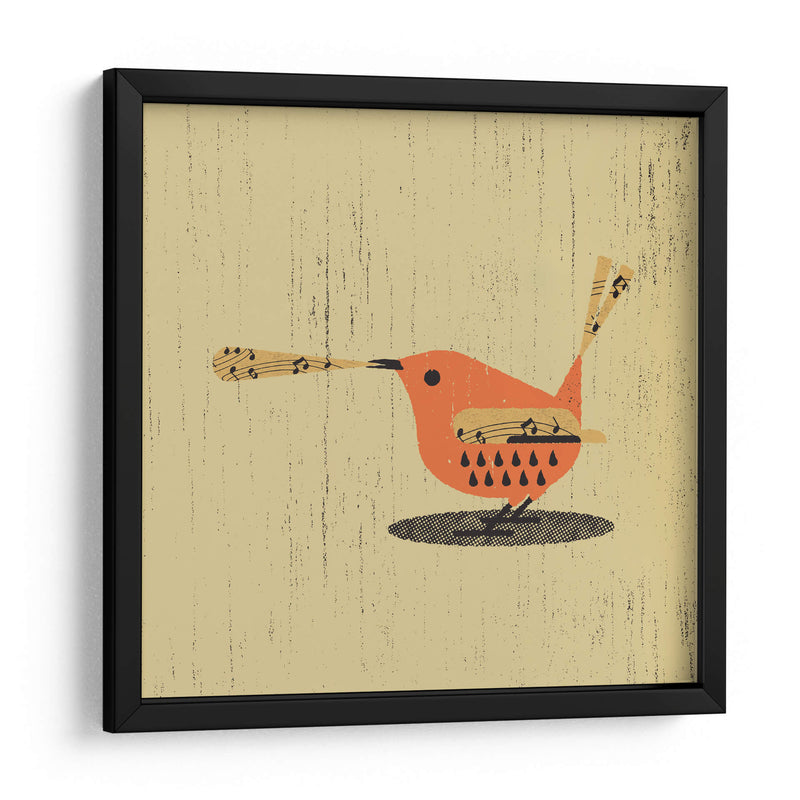 Pájaro cantor - Vision Grasp Art | Cuadro decorativo de Canvas Lab