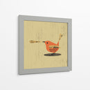 Pájaro cantor - Vision Grasp Art | Cuadro decorativo de Canvas Lab