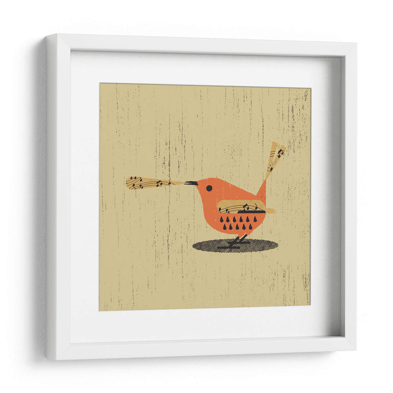 Pájaro cantor - Vision Grasp Art | Cuadro decorativo de Canvas Lab