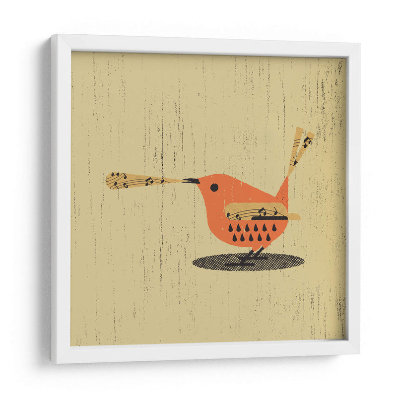 Pájaro cantor - Vision Grasp Art | Cuadro decorativo de Canvas Lab