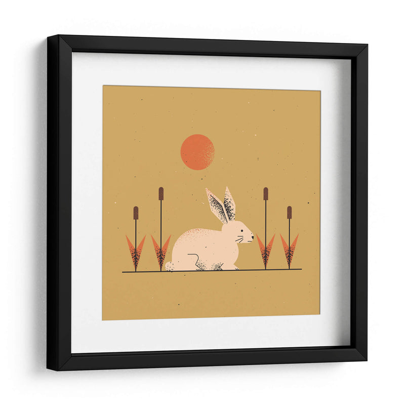 Conejo blanco - Vision Grasp Art | Cuadro decorativo de Canvas Lab