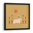 Conejo blanco - Vision Grasp Art | Cuadro decorativo de Canvas Lab