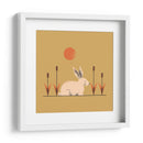 Conejo blanco - Vision Grasp Art | Cuadro decorativo de Canvas Lab