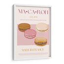 Delicias de macarones franceses - Nazma Khokhar | Cuadro decorativo de Canvas Lab