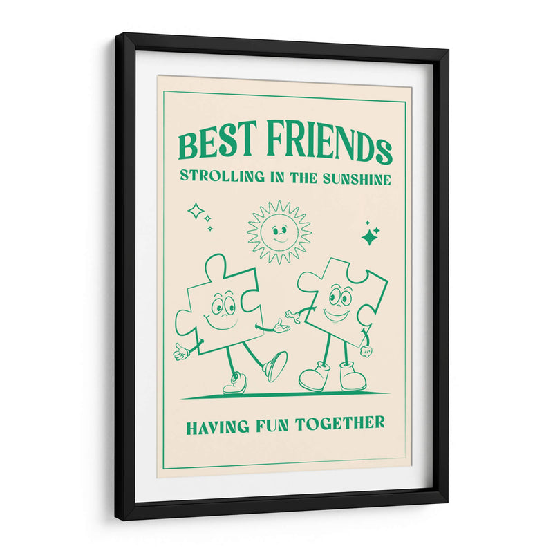 Best Friends - Oju Design | Cuadro decorativo de Canvas Lab