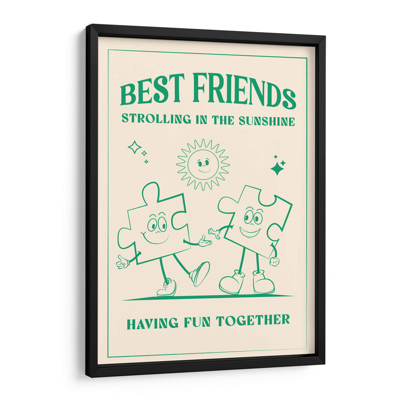 Best Friends - Oju Design | Cuadro decorativo de Canvas Lab