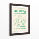 Best Friends - Oju Design | Cuadro decorativo de Canvas Lab