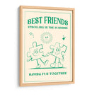 Best Friends - Oju Design | Cuadro decorativo de Canvas Lab