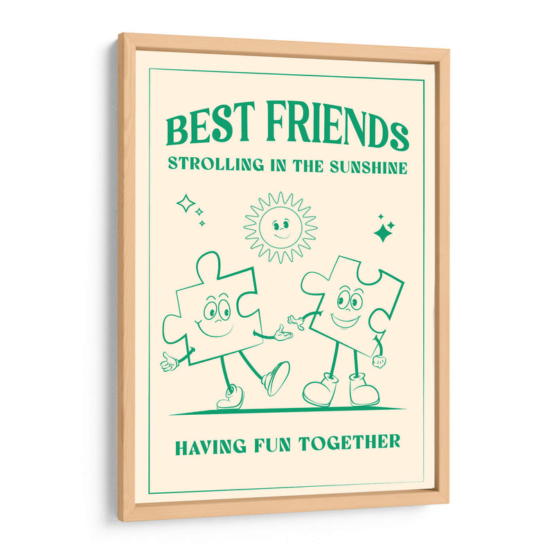Best Friends - Oju Design | Cuadro decorativo de Canvas Lab