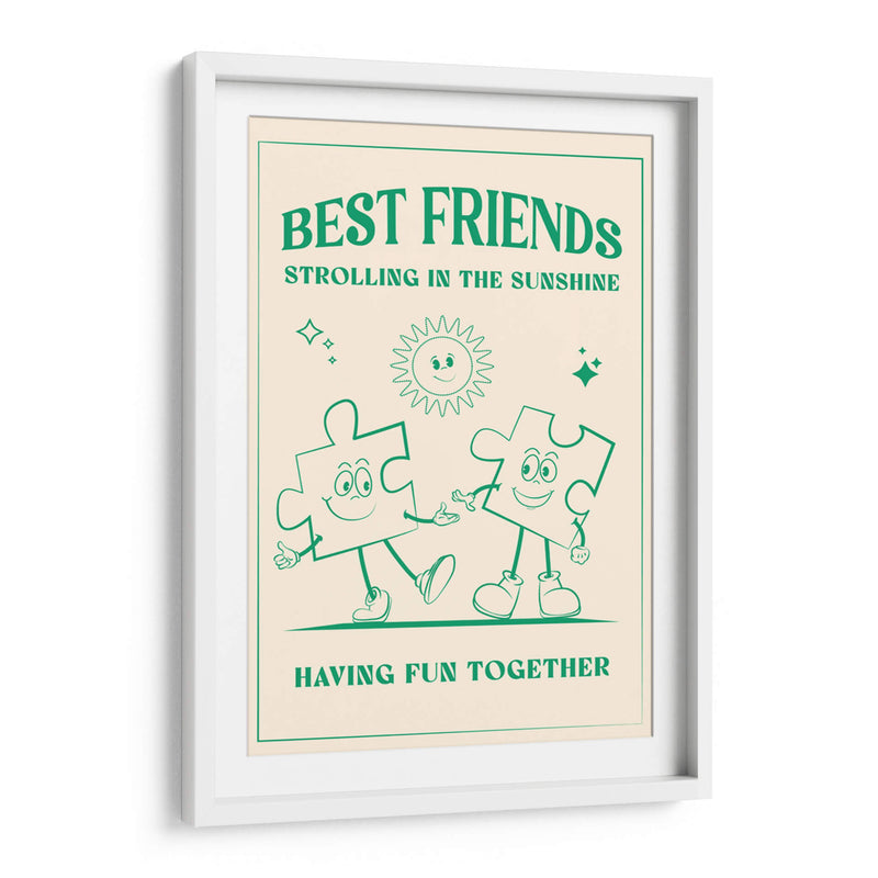 Best Friends - Oju Design | Cuadro decorativo de Canvas Lab