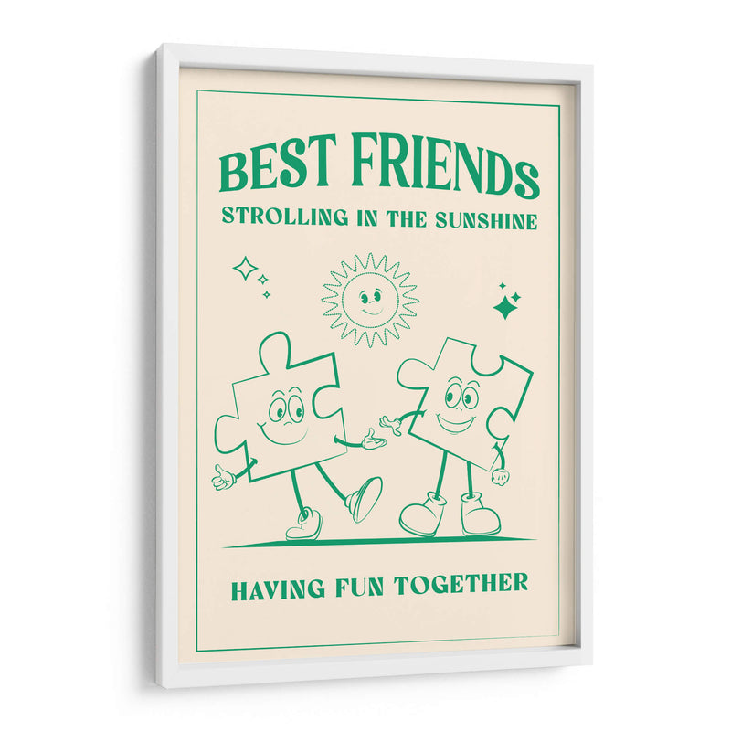 Best Friends - Oju Design | Cuadro decorativo de Canvas Lab