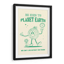 Be Kind to Planet Earth - Oju Design | Cuadro decorativo de Canvas Lab