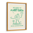 Be Kind to Planet Earth - Oju Design | Cuadro decorativo de Canvas Lab