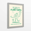 Be Kind to Planet Earth - Oju Design | Cuadro decorativo de Canvas Lab