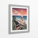 Contemplación junto al mar - Emel Tunaboylu | Cuadro decorativo de Canvas Lab